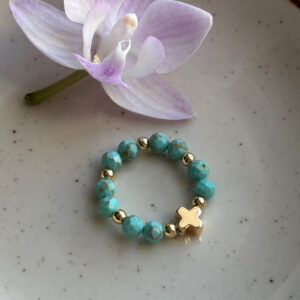 Różaniec na palec Kinga